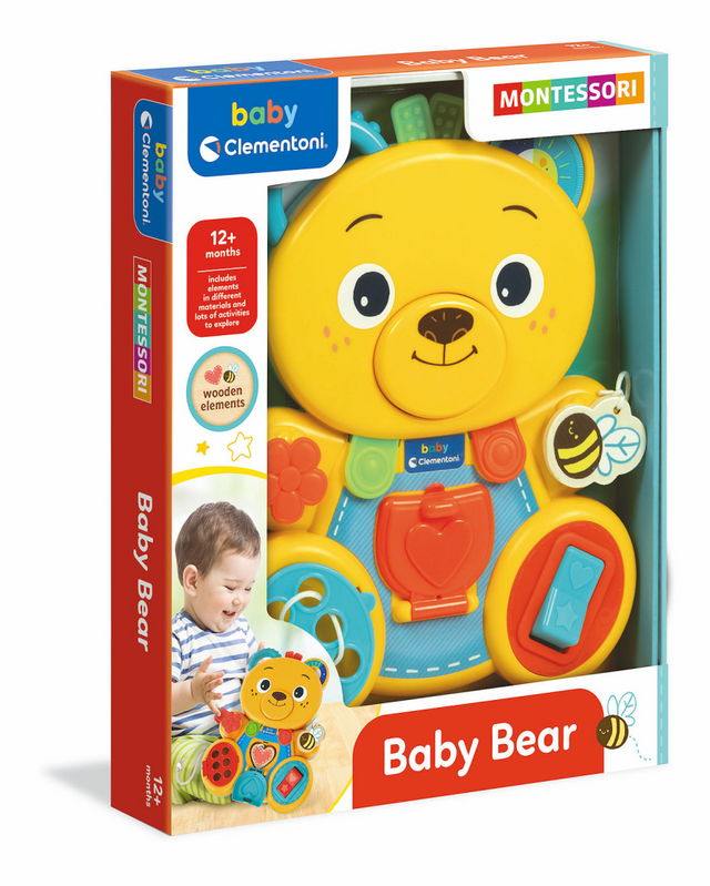 Clementoni montessori baby - orsetto indaffarato