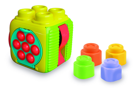 Clementoni baby morbido cubo sensoriale clemmy