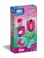 Idea Clementoni - realizzazione fiori profumati - tulipano - da 8 anni - 2 pezzi