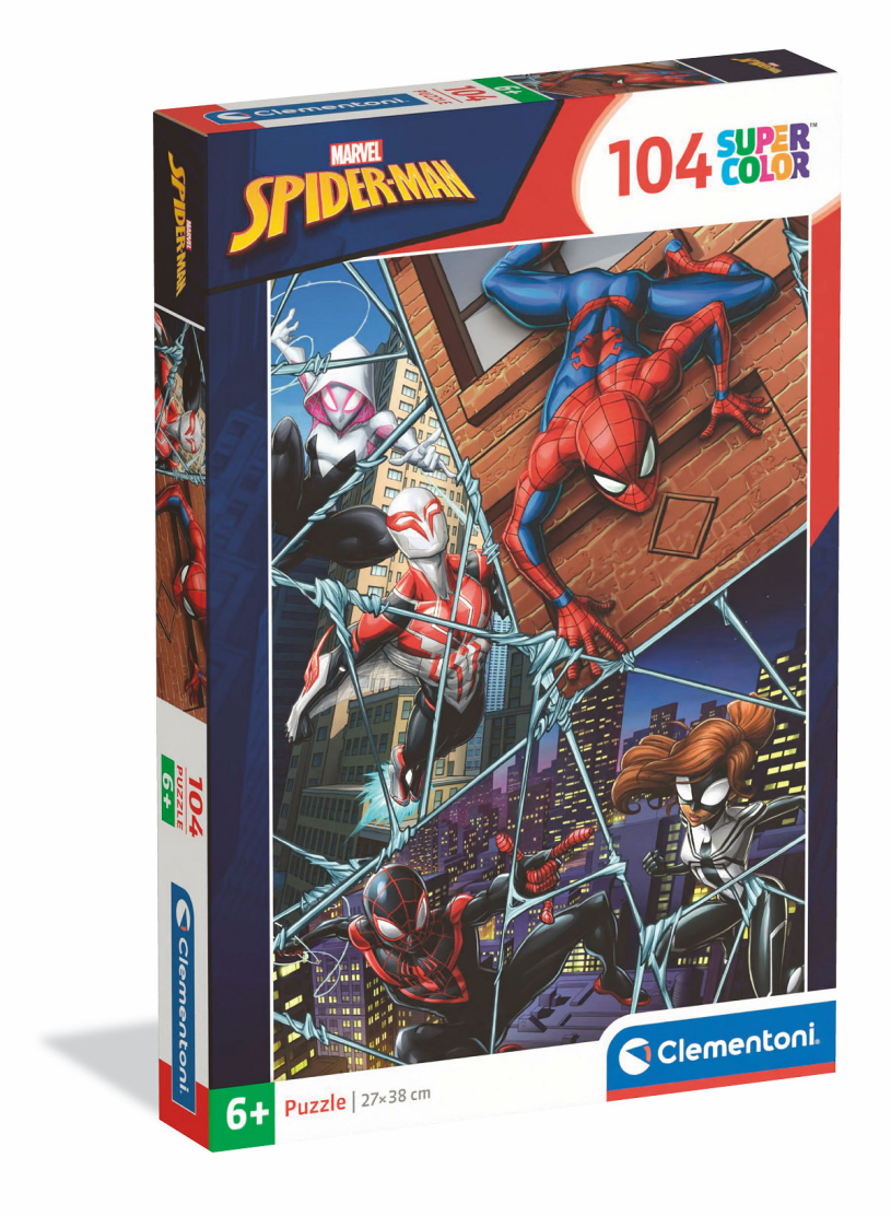 Puzzle Clementoni 104 pezzi uomo ragno