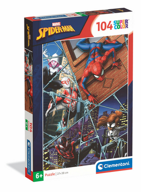 Puzzle Clementoni 104 pezzi uomo ragno