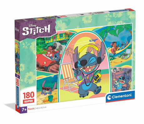 Clementoni - puzzle per bambini - 180 pezzi - super punto 2025 - puzzle da 7 anni