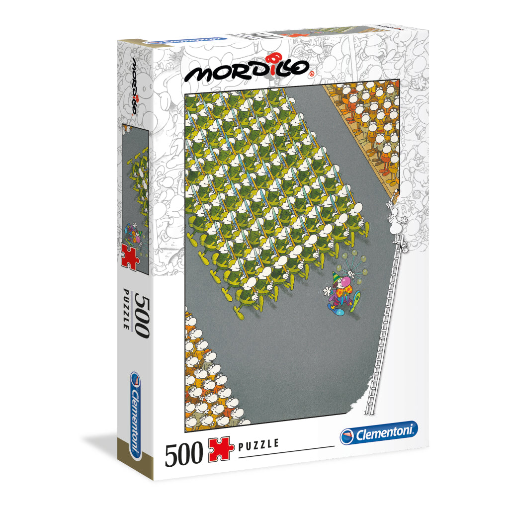 Puzzle Clementoni mordillo la marcia 500 pezzi