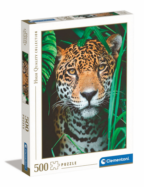 Clementoni Puzzle Jaguar nella giungla, 500st.