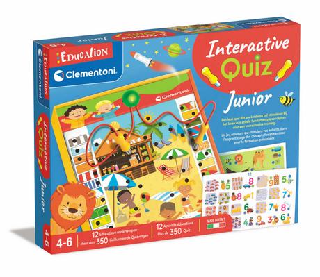 Quiz interattivo Clementoni junior 4-6 anni