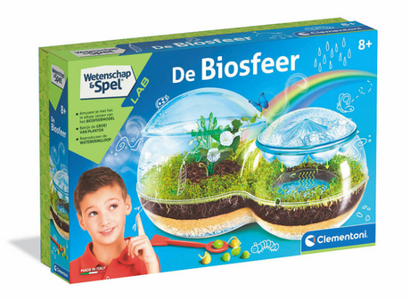 Gioco scientifico Clementoni - la biosfera - scatola degli esperimenti - laboratorio di scienze - da 8 anni