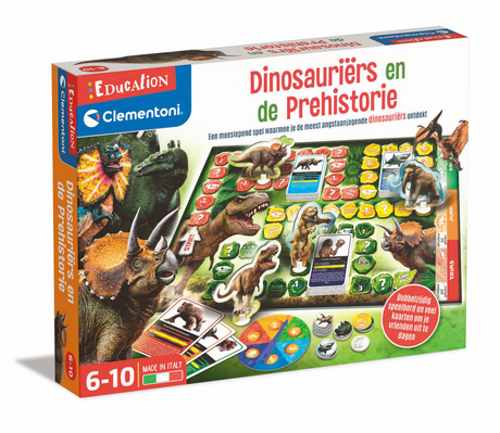 Clementoni Dinosaurs and the Prehistory Board Game (NL)