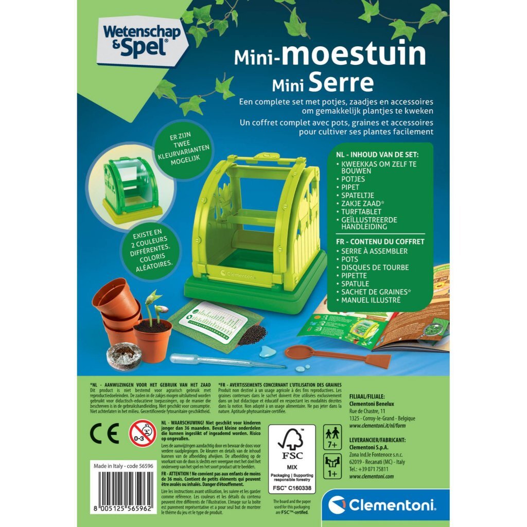 Clementoni scienza e giochi - mini orto