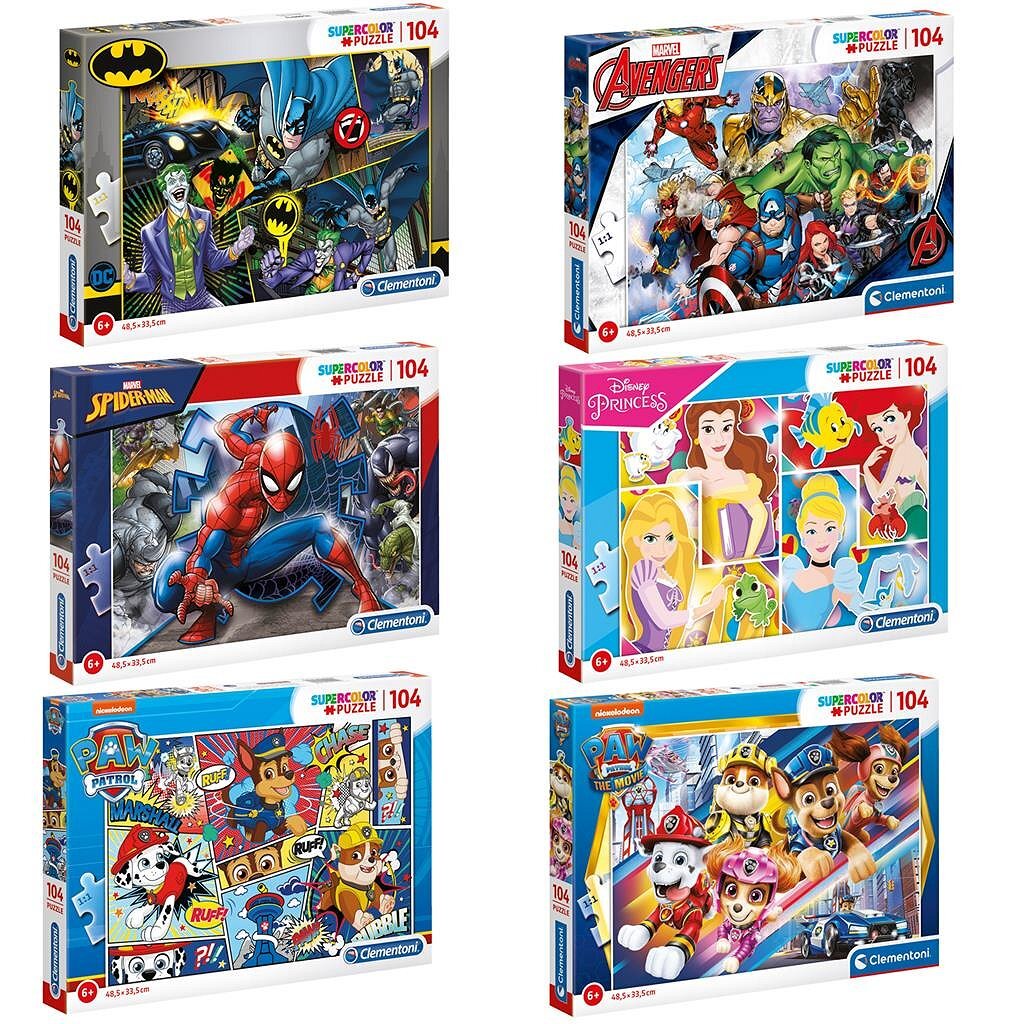 Puzzle per bambini Clementoni 104 pezzi