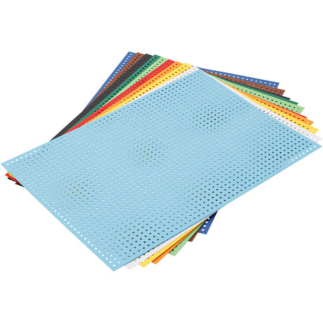 Creative Company Cross Crosss Cardboard vari colori, 10 fogli