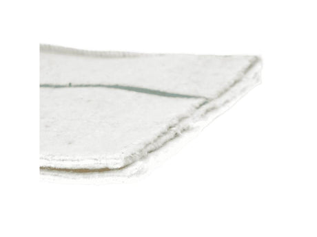 Woven mop white striped 60x60 cm, 10 pieces
