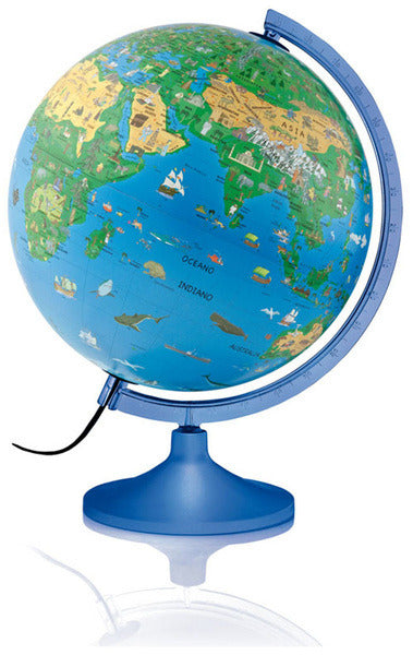 Mappamondo Atmosphere family line - 30 cm - francese - mappamondo