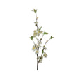 Decoris fiore artificiale su stelo in poliestere 15x4x106 cm bianco