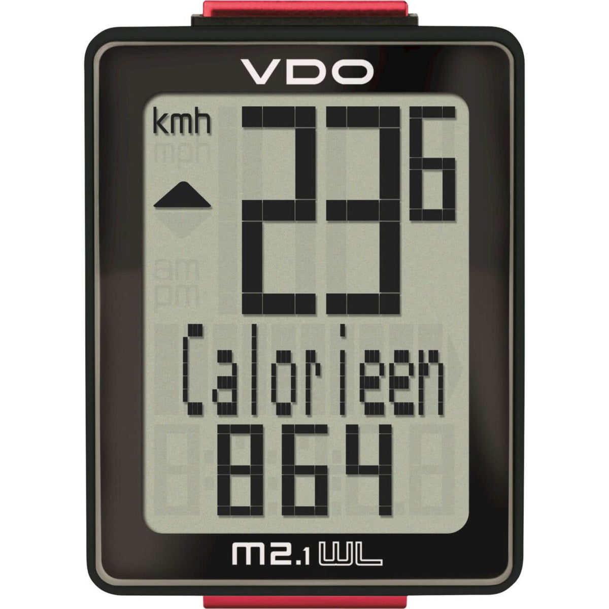 VDO Cycling Computer M2.1 WL Analog Black 10 Funzioni