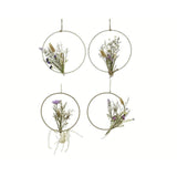 Decoro pendente fiori secchi