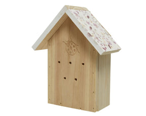 Decoris casa per insetti pino w17-h21cm coccinelle