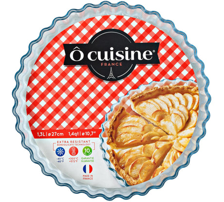 Tortiera in vetro Arcuisine ø27cm