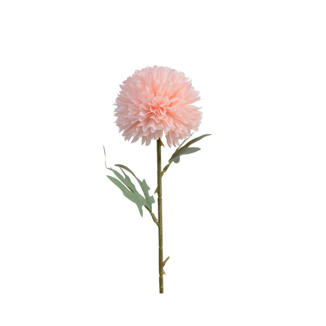 Decoris fiore artificiale dalia h60cm arancione tenue