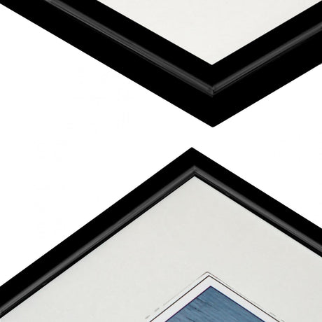 Portafoto Henzo cornice napoli 20x30cm foto 13x18cm plastica nera