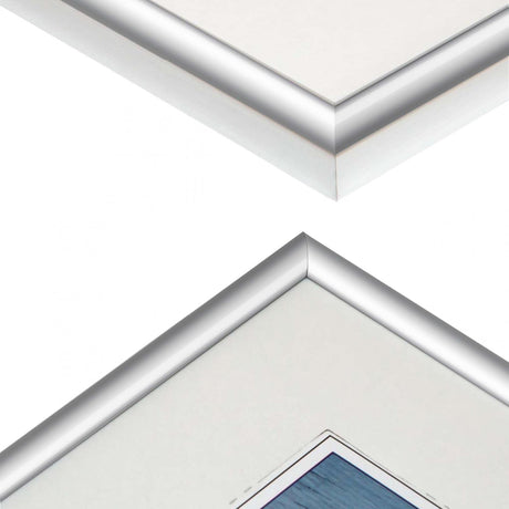 Portafoto Henzo cornice napoli 18x24cm foto 10x15cm plastica argento
