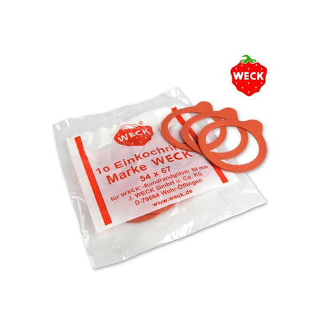 Anelli Weck ø60mm 54x67mm confezione da 10 pezzi