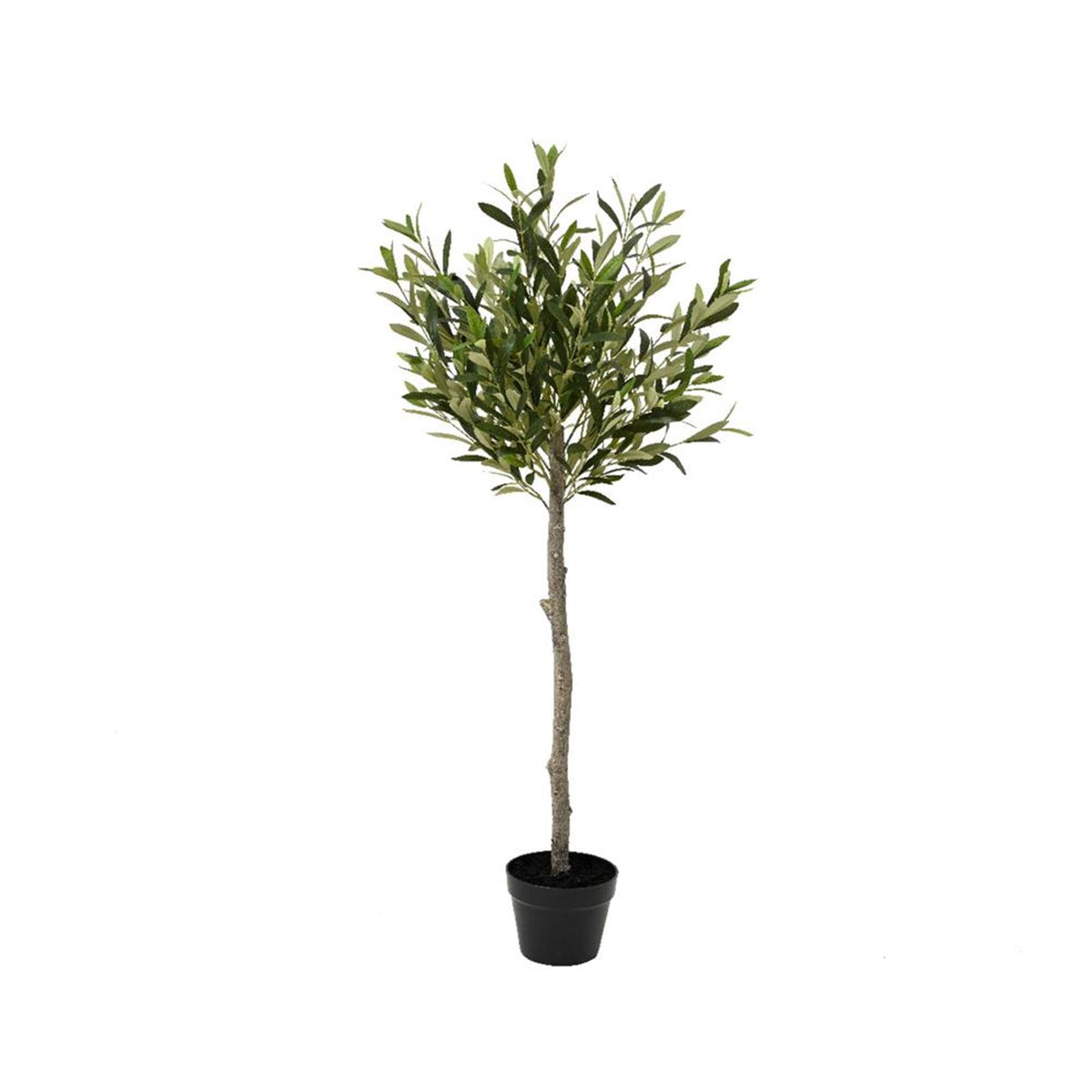 Decoris albero artificiale olivo in vaso 570 foglie dia45x120cm verde