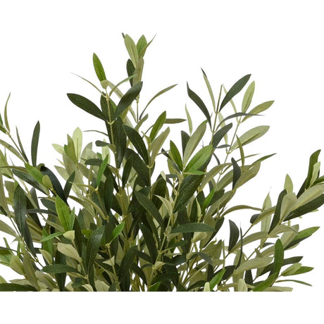 Decoris albero artificiale olivo in vaso 570 foglie dia45x120cm verde
