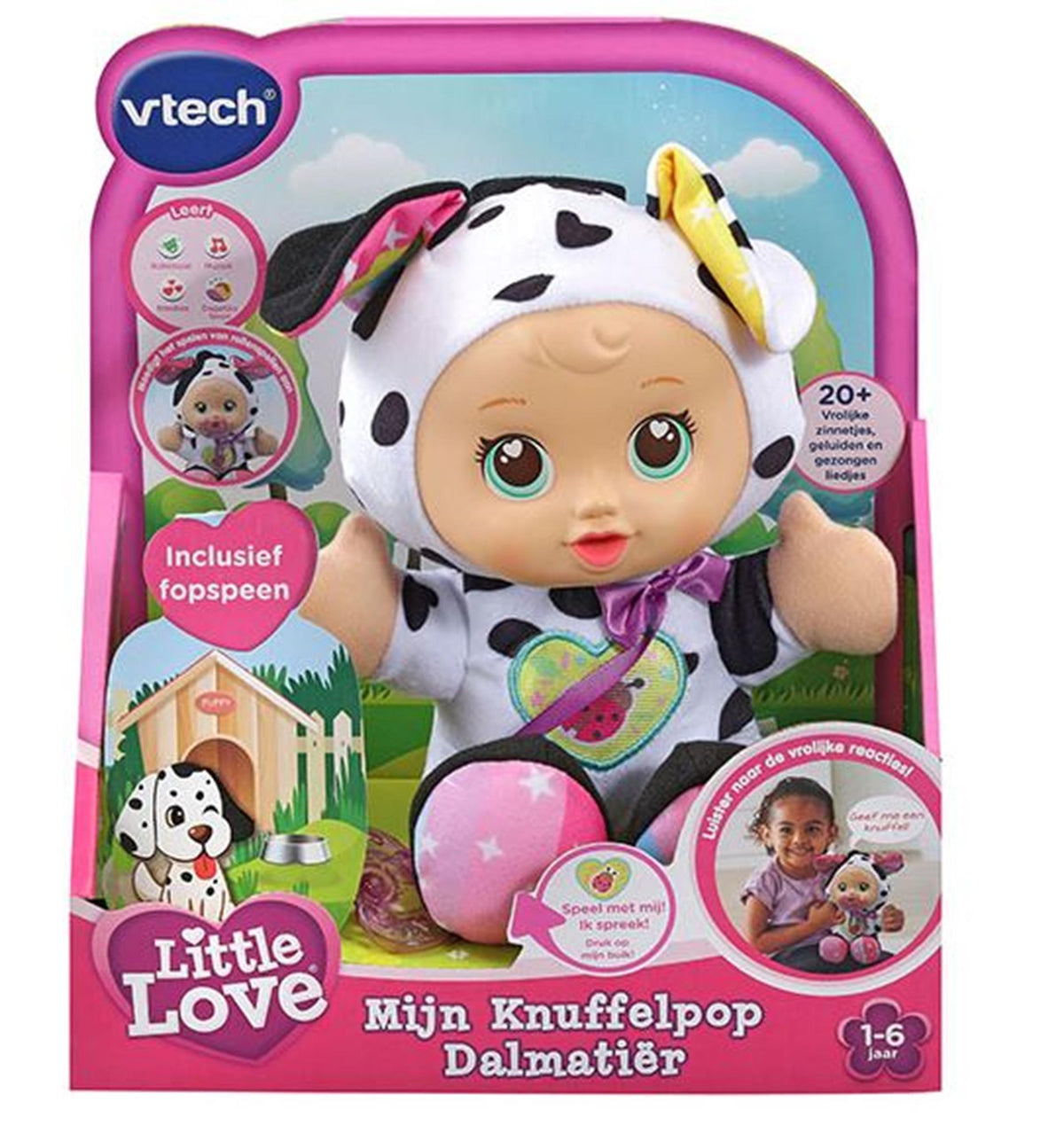 Vtech piccolo amore: la mia tenera bambola dalmata