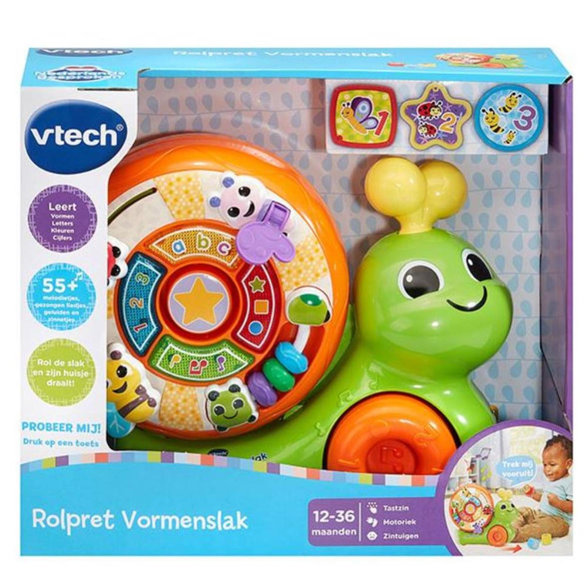 Vtech rotolo divertente a forma di lumaca rotolo divertente a forma di lumaca