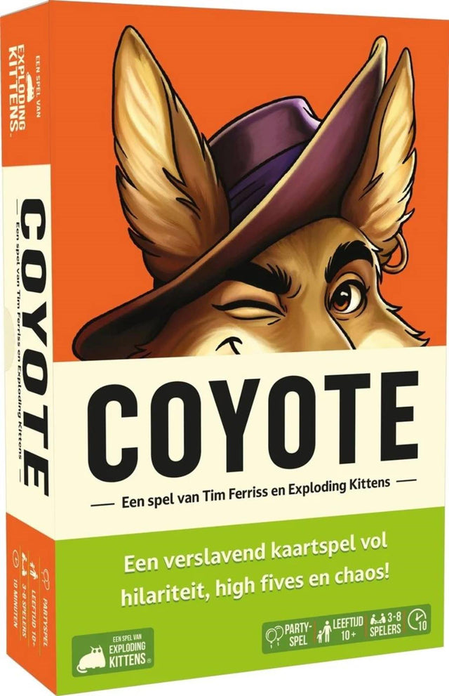 Gattini esplosivi Asmodee - gioco di carte coyote party (versione nl)