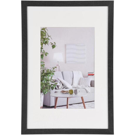 Portafoto Henzo moderno 30x45 cm nero