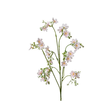 Decoris fiore artificiale rosa 67 cm rosa tenue