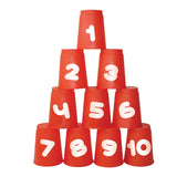 Set da gioco divertente con lancio di palline