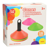 Cappelli da allenamento Playfun, 16 pz.