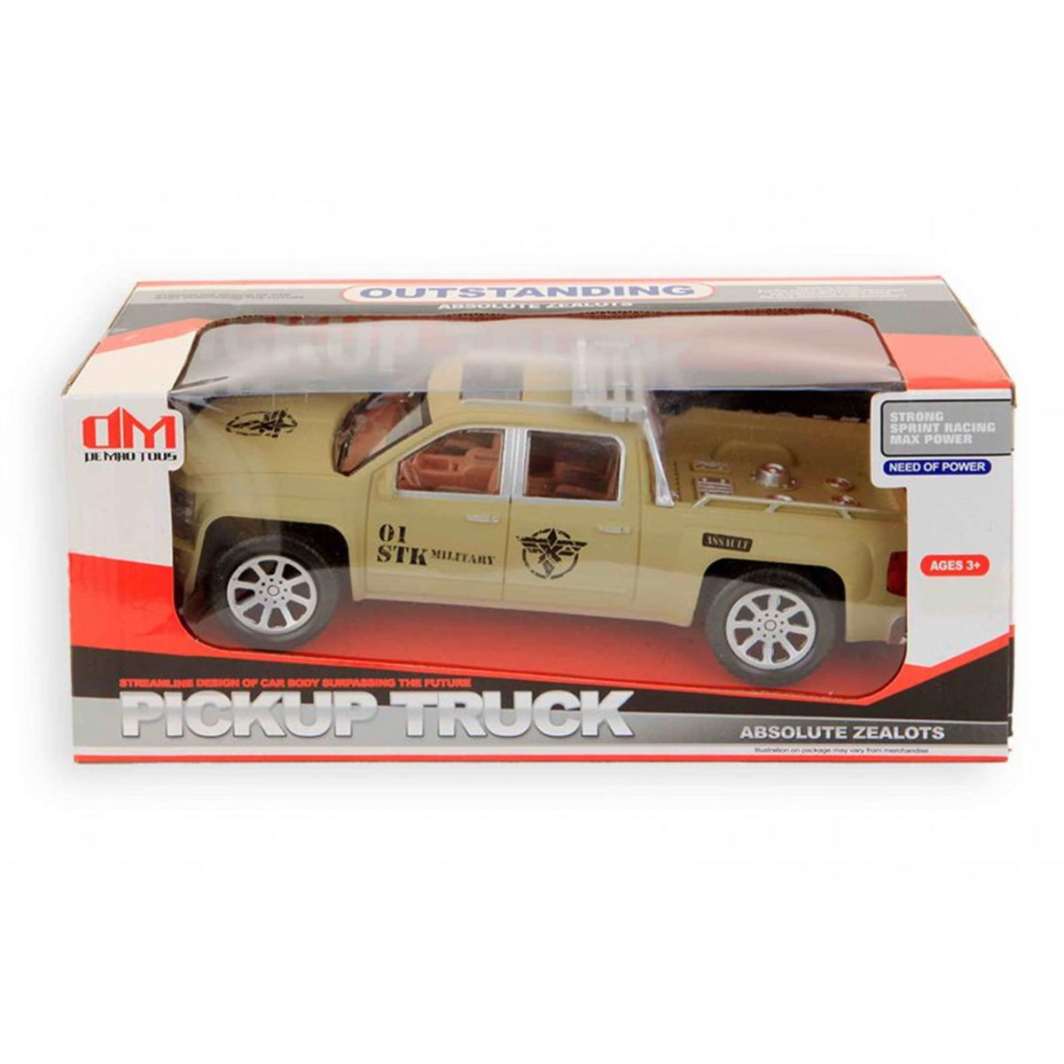 Camioncino pick-up attrito 29cm