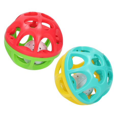 Playgo rimbalza e gioca a palla: plastica flessibile con suono