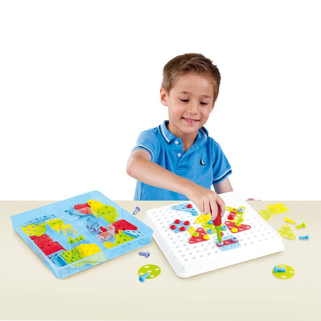 Mosaico del set da costruzione Playgo - 180 pezzi.