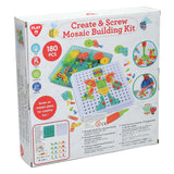 Mosaico del set da costruzione Playgo - 180 pezzi.