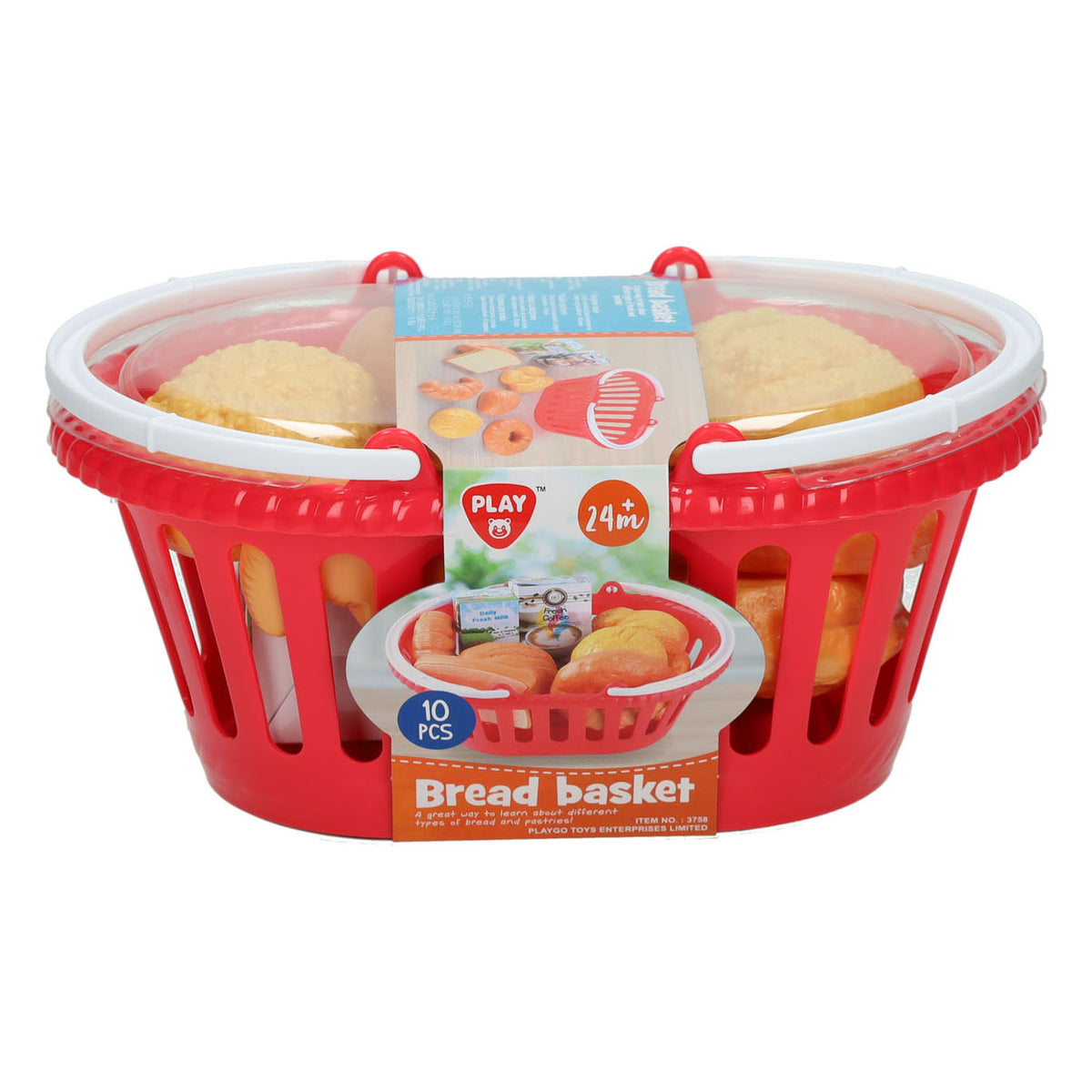 Cestino Playgo con pane - 10 pz.