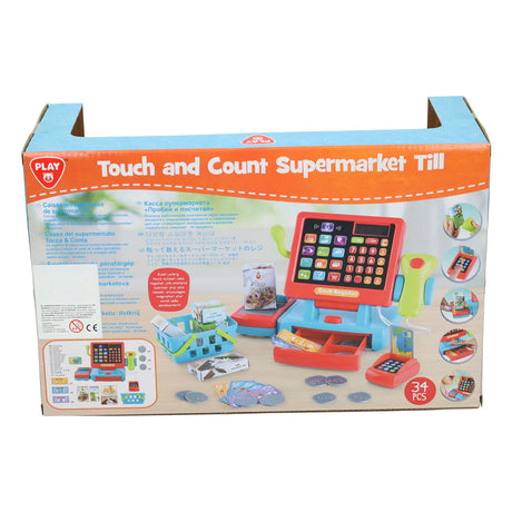 Registratore di cassa giocattolo Playgo - 37 pz.