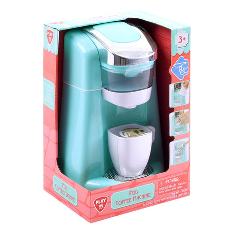 Macchina da caffè Playgo blu con tazze - 4 pz.