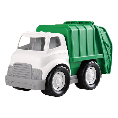 Playgo camion della spazzatura a base biologica verde - 28 cm