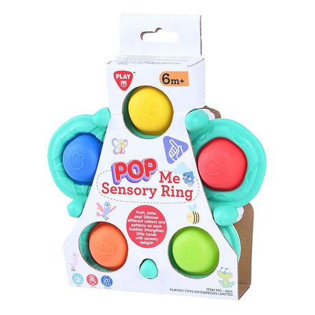 Anello sensoriale per bambini Playgo con palline - 6 pezzi.