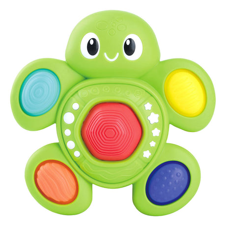 Baby tartaruga sensoriale Playgo con luce e suono