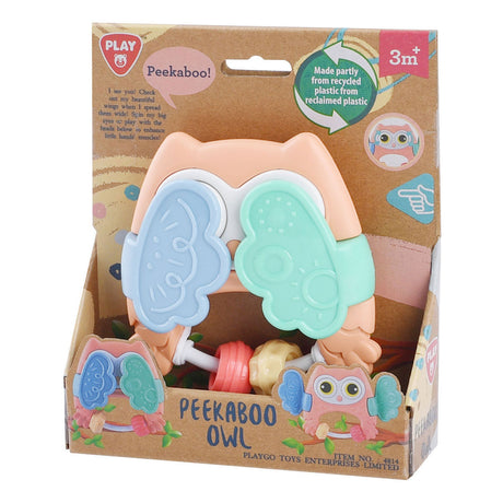 Anello con impugnatura a forma di gufo Playgo Peekaboo