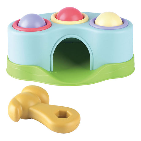 Panca per martelli Playgo biobased con palline - 5 pz.