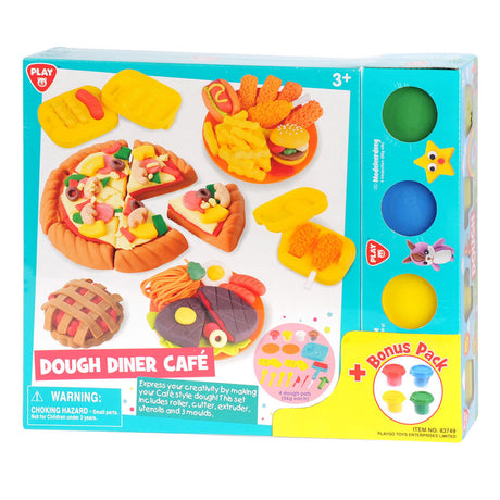 Set di argilla Playgo per la cena da caffè - 8 vasi di terracotta