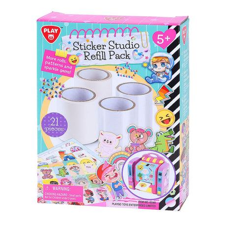 Ricarica adesivi Play Sticker Studio, 21 pz.