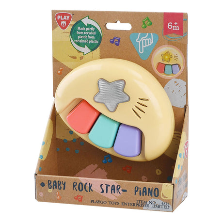 Playgo baby rock star pianoforte pastello