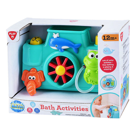 Playgo giocattoli da bagno animali con fotocamera